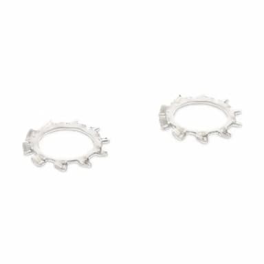 Шайба М18 d19, DIN 6797 A пружинная с внешними зубьями, нержавеющая сталь А2