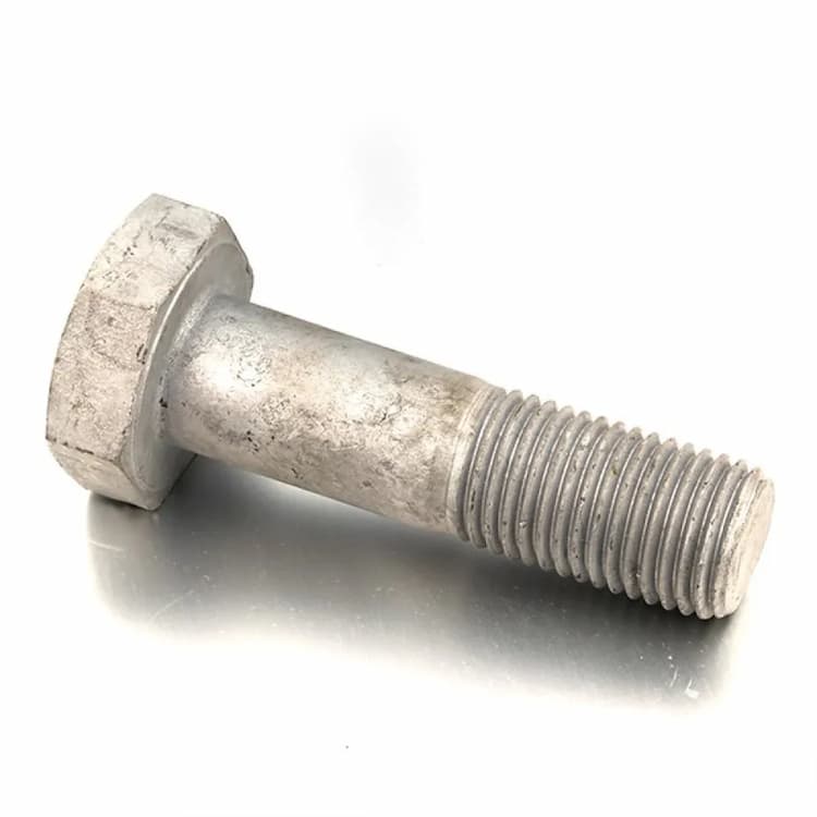 Болт 8.8 М30х140, DIN 931 / ISO 4014 с шестигранной головкой и неполной резьбой, горячее цинкование