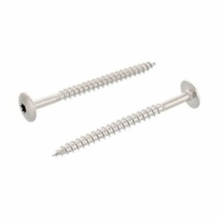 Саморез d4.8х60, ART 9086 по дереву с увеличенной полукруглой головкой TORX20, нержавеющая сталь А2