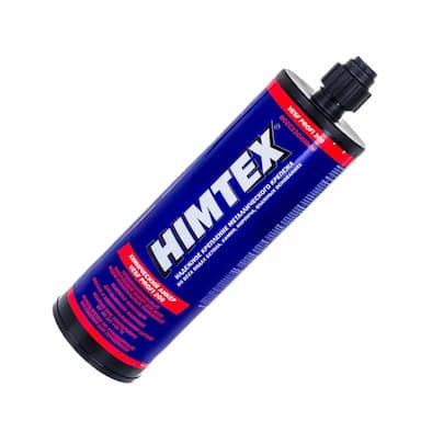 Анкер химический 410 мл, HIMTEX VESF PROFI 200 винилэстер, всесезонный для бетона и кирпича, с насадкой