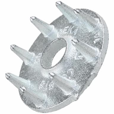 Шайба М24 d2-115, DIN 1052 для деревянных конструкций с односторонней шиповкой (тип geka), оцинкованная