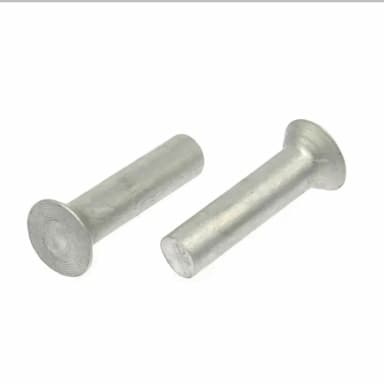 Заклёпка под молоток d4х16, DIN 661 / ISO 1051 с потайной головкой, алюминий
