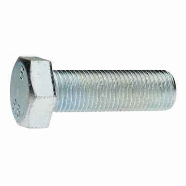 Болт 8.8 М16х1.5х80, DIN 961 / ISO 8676 с шестигранной головкой и мелкой полной резьбой, оцинкованный