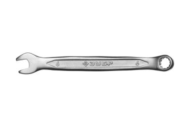Ключ 6 мм комбинированный, ЗУБР МАСТЕР 27087-06