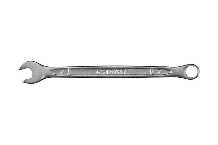 Ключ 7 мм комбинированный, STAYER PROFI 27081-07
