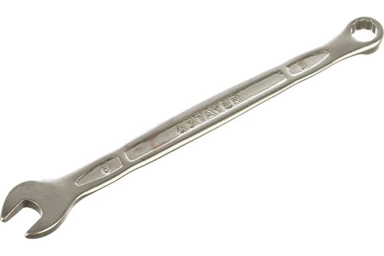 Ключ 6 мм комбинированный, STAYER PROFI 27081-06