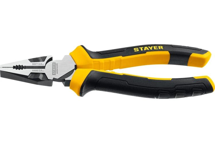 Плоскогубцы 200 мм комбинированные, STAYER HERCULES 2203-1-20_z03