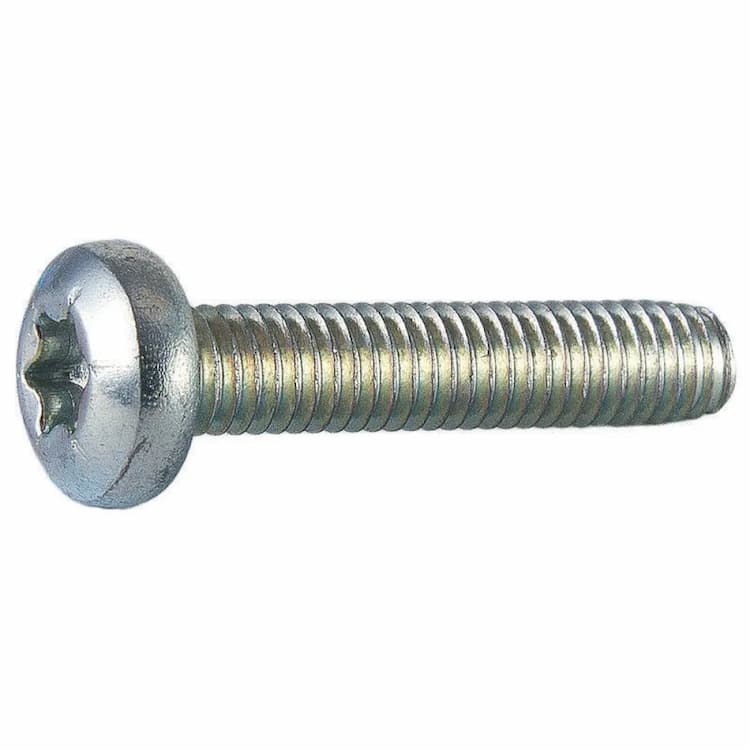 Винт М6х8, DIN 7500 с резьбонакатной с полукруглой головкой TORX30, оцинкованный
