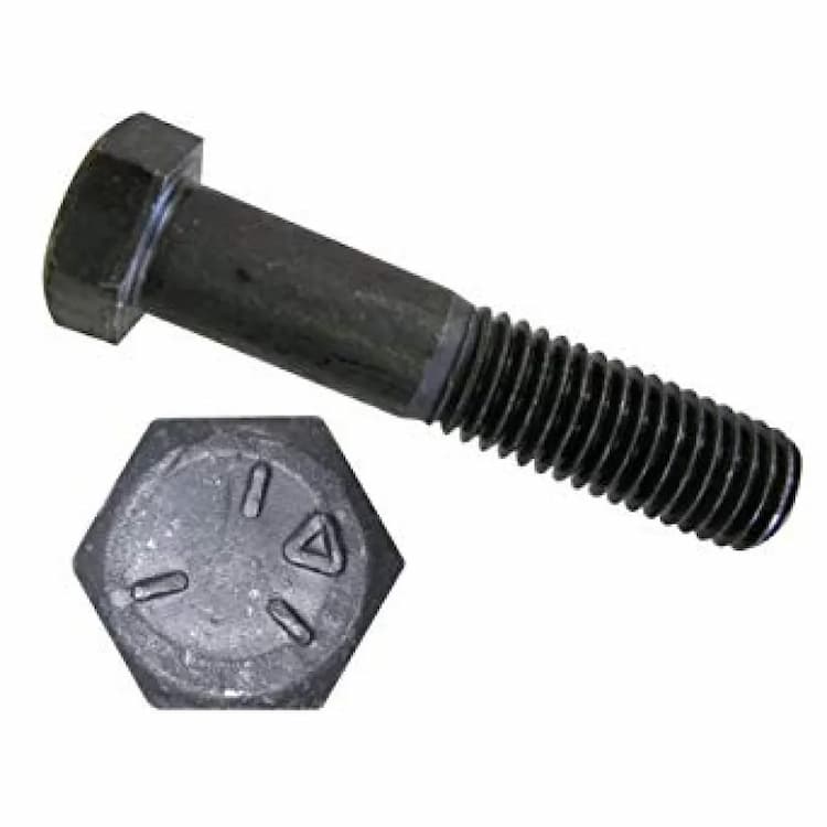 Болт Gr.5 UNF 7/16" x 2", DIN 931 с шестигранной головкой и неполной резьбой