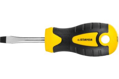 Отвёртка SL5х38, STAYER STUBBY 2507-38-5.0_z02