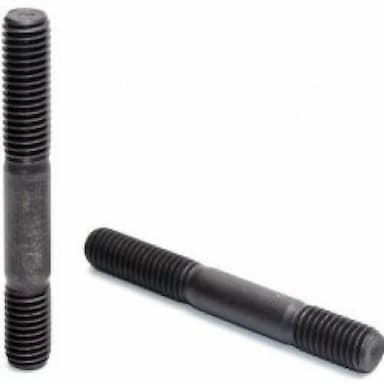 Шпилька 2d 5.8 М6х18, DIN 835 резьбовая с ввинчиваемым концом