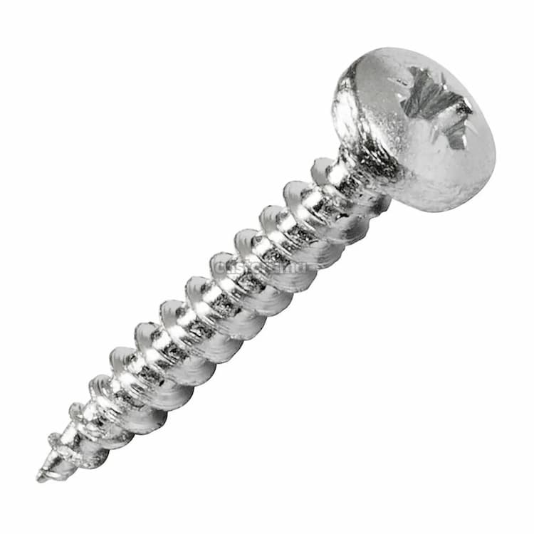 Саморез d3х35, универсальный с полукруглой головкой PZ, оцинкованный