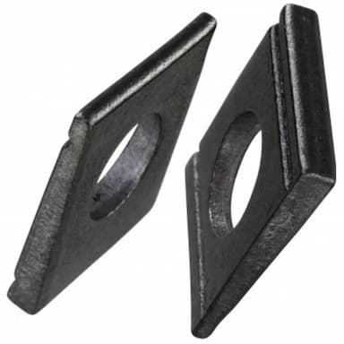 Шайба М8 d9, DIN 434 косая квадратная