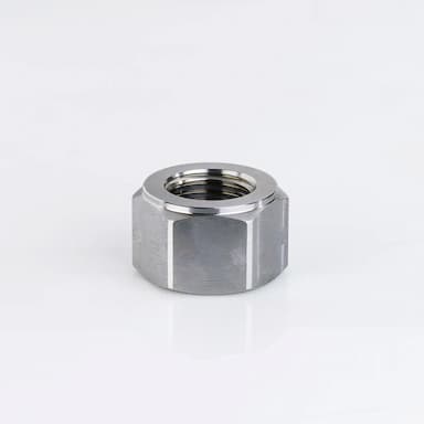 Гайка М27, DIN 2510 NF для фланцевых соединений, сталь 1.7218