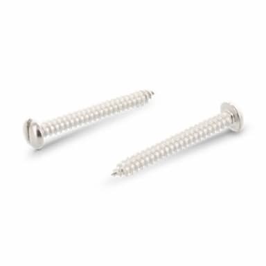 Саморез d3.5х22, DIN 7971 C / ISO 1481 с плоской круглой головкой с прямым шлицем, нержавеющая сталь А2