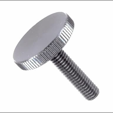 Винт М6х25, DIN 653 прижимной с накатанной головкой низкий