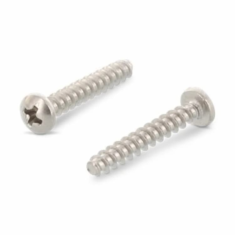 Саморез d4х10, ART 9091 с полукруглой головкой тупоконечный для пластика PH, нержавеющая сталь А2