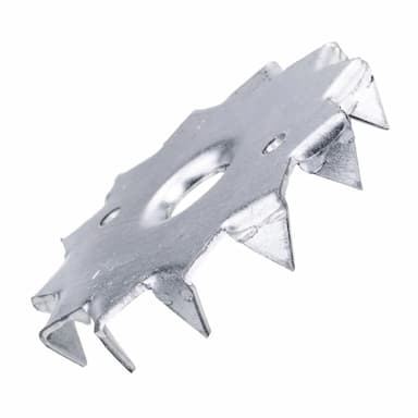 Шайба М16 d2-75, DIN 1052 для деревянных конструкций с односторонней шиповкой (тип bulldog), горячее цинкование