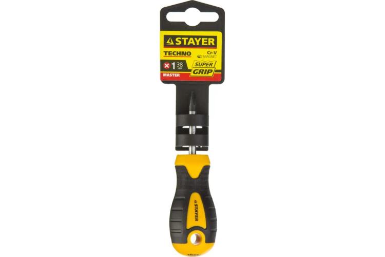 Отвёртка PH1х38, STAYER MASTER 2508-38-1_z02
