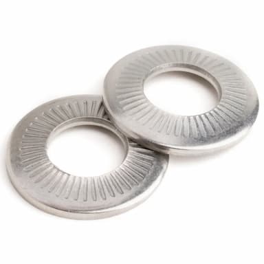 Шайба М3 d3.1, NF E 25-511 М контактная с насечкой, нержавеющая сталь А2