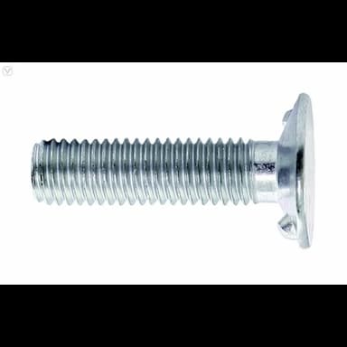 Болт 4.8 М10х40, DIN 15237 норийный (транспортерный), оцинкованный
