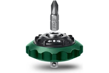 Трещотка суперкомпактная реверсивная для бит и головок 1/4″, KRAFTOOL Space Ratchet 25890