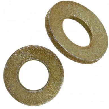 Шайба М24, DIN 6796 / ISO 10670 пружинная тарельчатая, оцинкованное желтое