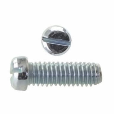 Винт 4.8 М3х8, DIN 920 с уменьшенной цилиндрической головкой и прямым шлицем, оцинкованный