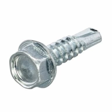 Саморез d4.2х38, DIN 7504 K с шестигранной головкой со сверлом JP76, оцинкованный