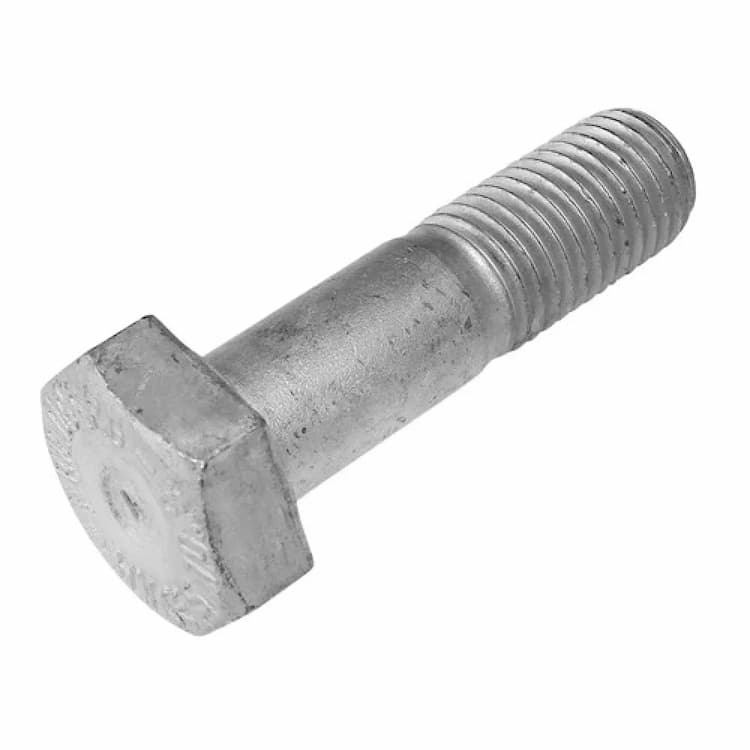 Болт 10.9 М24х165, DIN 6914 / EN 14399-4 с шестигранной головкой и увеличенным размером под ключ для предварительно нагруженных соединений (HV), горячее цинкование
