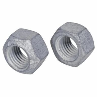 Гайка 10 М24, DIN 980 V / ISO 7042 шестигранная самоконтрящаяся, цинковые хлопья