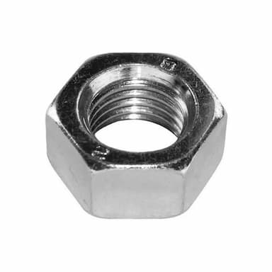Гайка 8 М48, DIN 934 / ISO 4032 шестигранная, левая резьба, оцинкованная