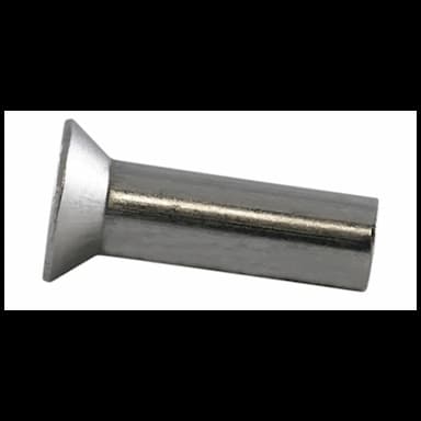 Заклёпка под молоток d5х60, DIN 661 / ISO 1051 с потайной головкой, сталь