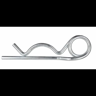 Шплинт d4.5х80 (отв. d5), DIN 11024 D, пружинный игольчатый, оцинкованный