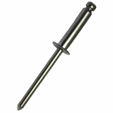 Заклёпка вытяжная d3.2х16, DIN 7337 A / ISO 15983 стандартная, нержавеющая сталь А2 (А2/А2)