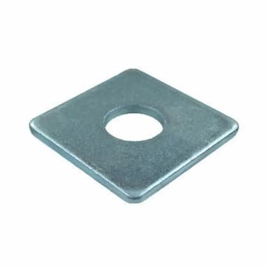 Шайба М20 d22, DIN 436 квадратная для деревянных конструкций, оцинкованная