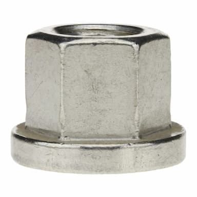 Гайка 10 М24, DIN 6331 шестигранная высокая с фланцем s = 36, оцинкованная