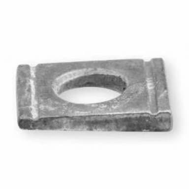 Шайба М22 d23, DIN 6918 косая прямоугольная, горячее цинкование