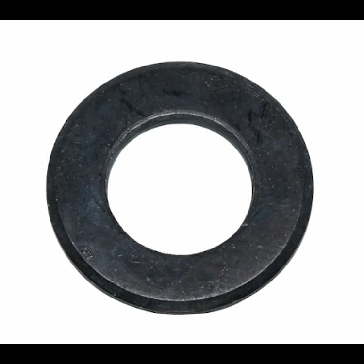 Шайба 200 HV М6 d6.4, DIN 125 B / ISO 7090 плоская с фаской высокопрочная, оцинкованное черное