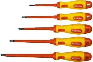 Набор диэлектрических отвёрток 6 предметов, KRAFTOOL X-Drive ELECTRO 250088-H6