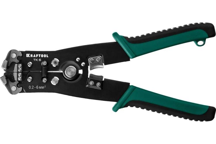 Стриппер 0,2–6 мм² автоматический многофункциональный, KRAFTOOL TK-6 22635