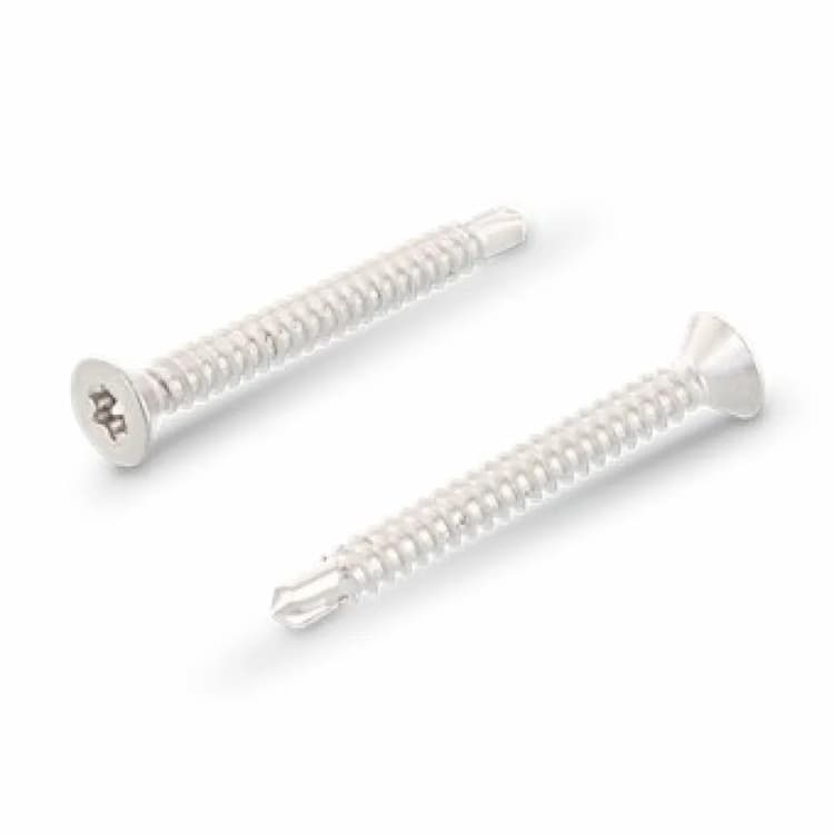 Саморез d5.5х32, DIN 7504 P с потайной головкой TORX25 со сверлом, нержавеющая сталь С1