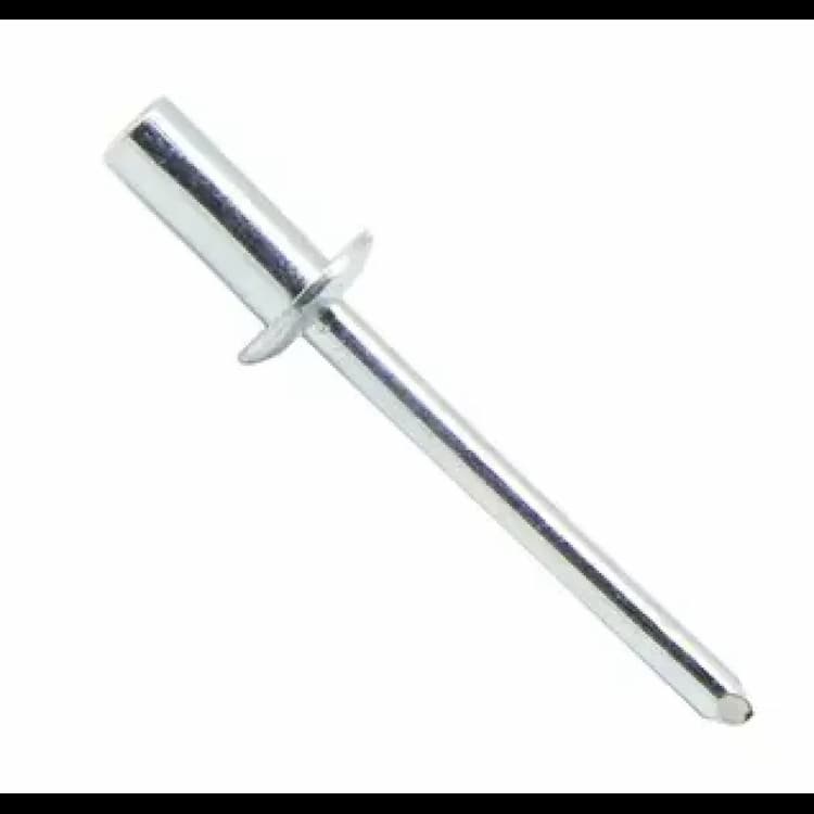 Заклёпка вытяжная d4х15, DIN 7337 A / ISO 15976 закрытая глухая, Сталь (ST/ST)