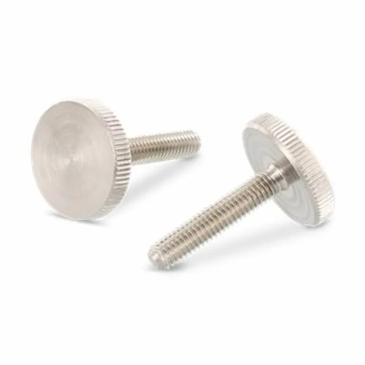 Винт М3х16, DIN 653 прижимной с накатанной головкой низкий, нержавеющая сталь А1 (1.4305)