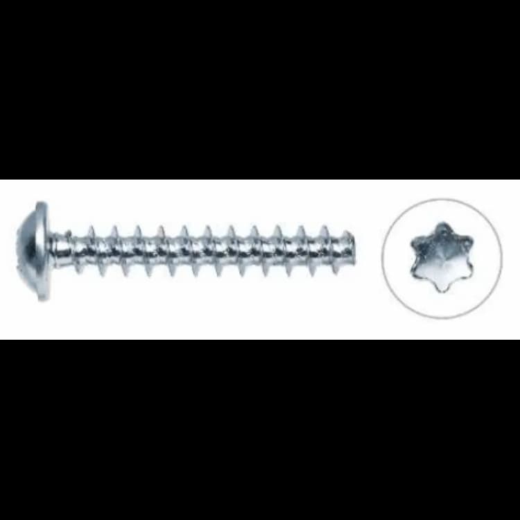 Саморез d3.5х12, ART 88202 RST с полукруглой головкой TORX10 с фланцем тупоконечный, оцинкованный