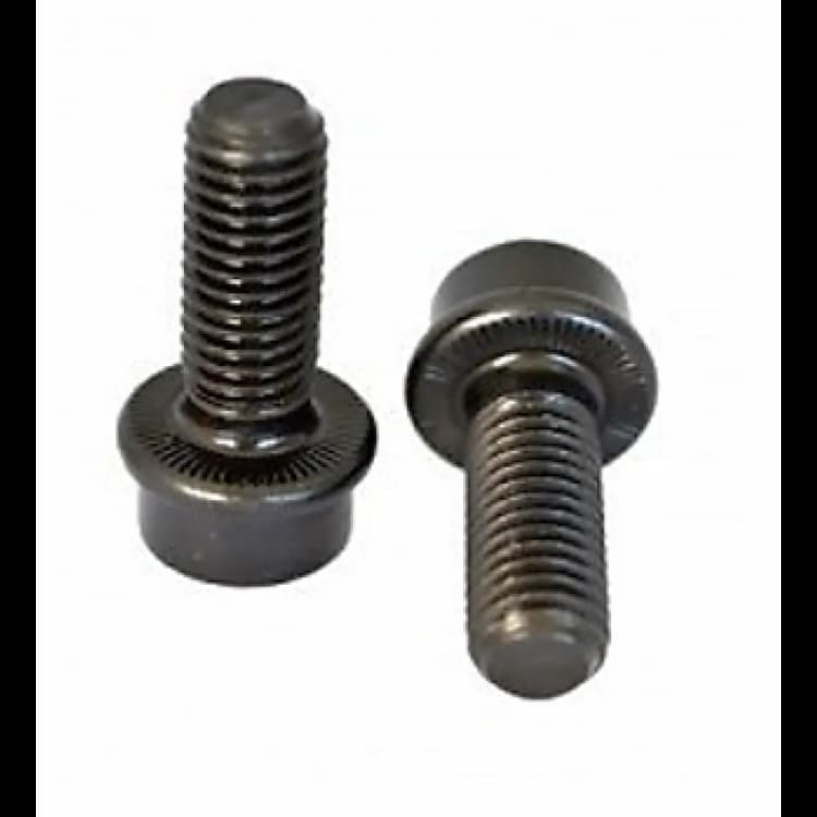 Винт 10.9 М10х35, DIN 912 с цилиндрической головкой и внутренним шестигранником с фланцем и насечками на фланце RIPP