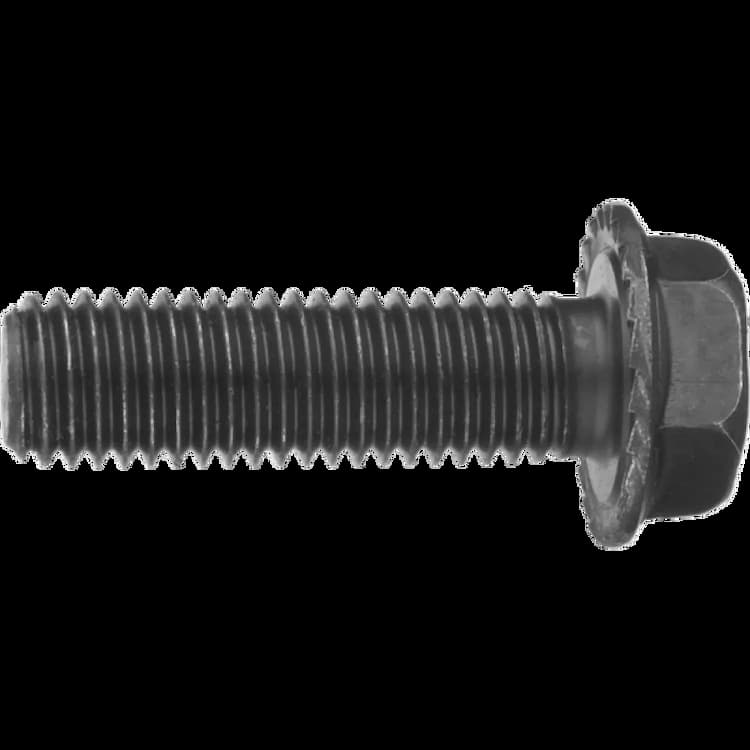 Болт 8.8 М5х14, DIN 6921 с шестигранной головкой с фланцем и зубцами на фланце