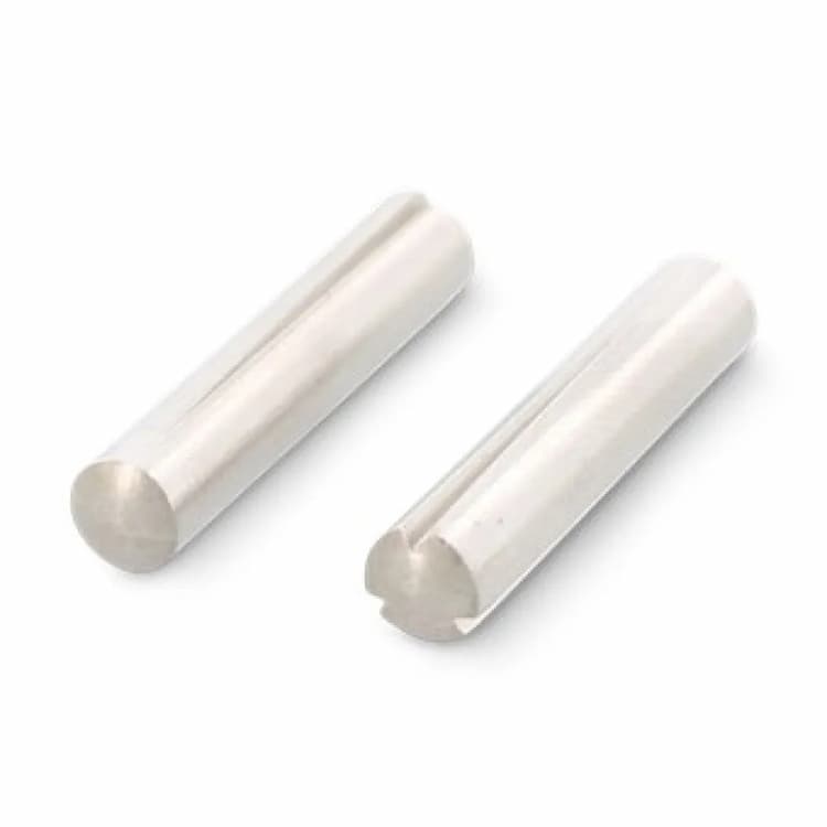 Штифт d2х20, DIN 1471 / ISO 8744, с коническими насечками по всей длине, нержавеющая сталь А1