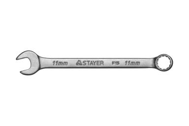 Ключ 11 мм комбинированный, STAYER MASTER 27085-11