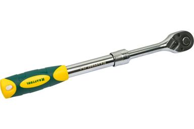 Трещотка телескопическая 1/2″, 72 зуба, длина 305–445 мм, KRAFTOOL PRO 27798-1/2